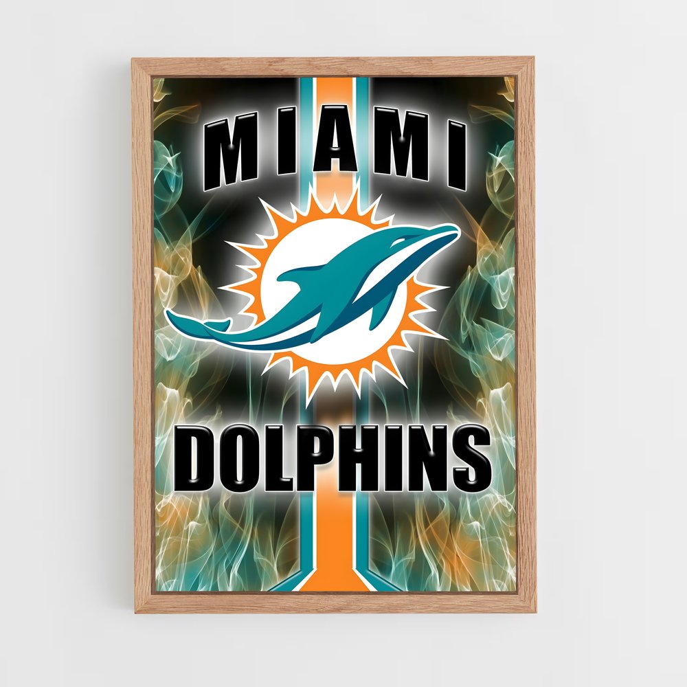 Poster Miami dolphins (vue 4)